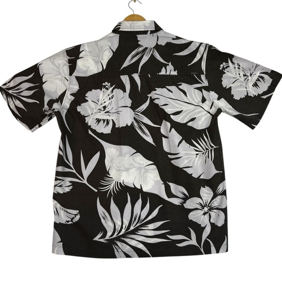 Billabong Hawaiian/ tropical shirt brown/ white men’s medium - Picture 2 of 12